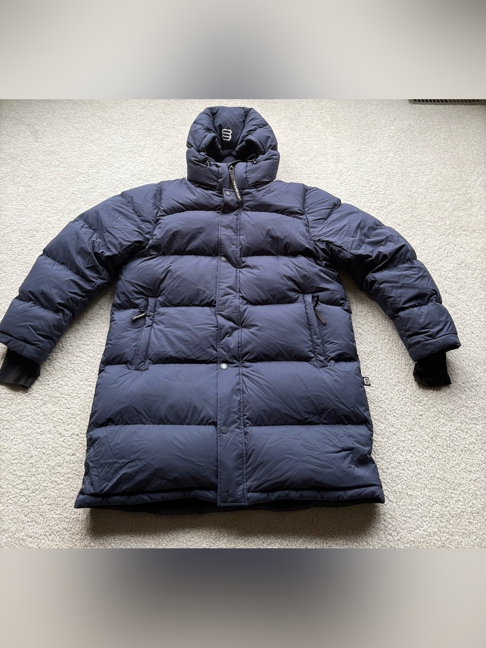 ARITZIA SUPER PUFF (MID) ADMDIRAL BLUE - Picture 3 of 14